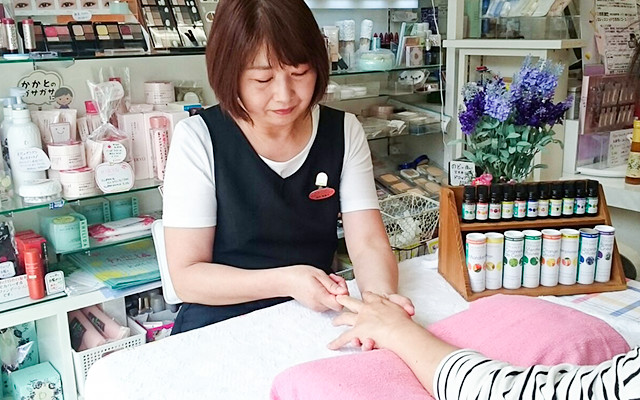 魅惑のアロマメニュー心も体もリラックス
